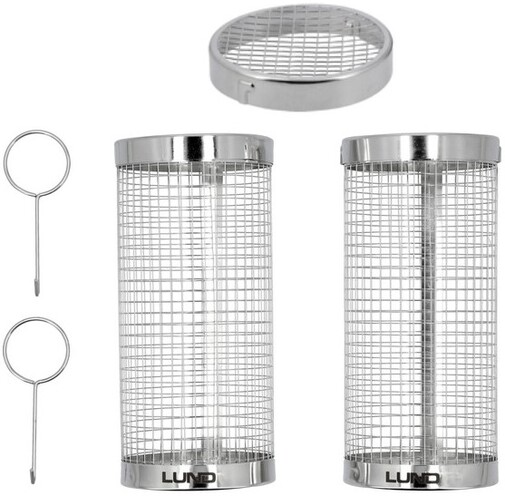 KOSZ SIATKA DO GRILLOWANIA DO OPIEKANIA MIĘSA LUB WARZYW 2SZT. LUND 99835 