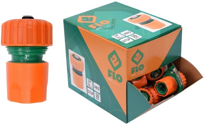 SZYBKOZŁĄCZE ZŁĄCZE WTYKOWE ŁĄCZNIK STANDARD 3/4'' BOX FLO 89004