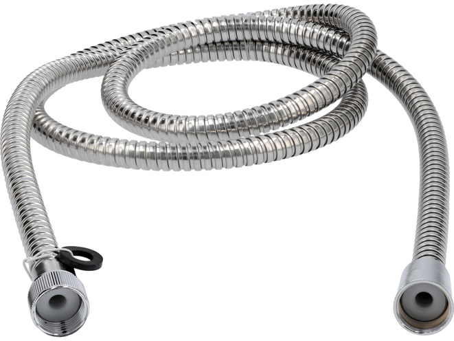 WĄŻ PRYSZNICOWY 1.75M WZMOCNIONY PODWÓJNY SPLOT POLEROWANY FALA 75646