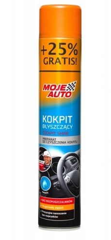 PREPARAT DO KOKPITU MOJE AUTO 19-012 BŁYSK ŚWIEŻY 750ml 