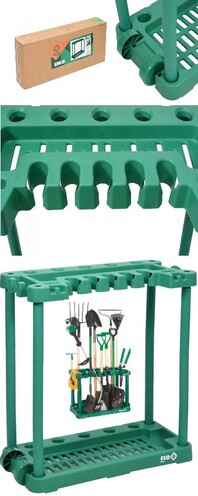 OGRODOWY STOJAK NARZĘDZIOWY DO DŁUGICH NARZĘDZI 84CM FLO 89990 