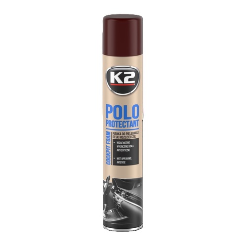 PIANKA DO CZYSZCZENIA I PIELĘGNACJI KOKPITU 750ml POLO PROTECTANT MAT KAWA K2 K418KA