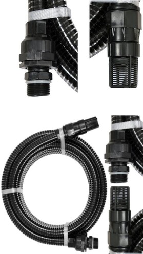 WĄŻ SSĄCY DO POMP PVC 5M Z SITKIEM I ZAWOREM ZWROTNYM FLO 79823