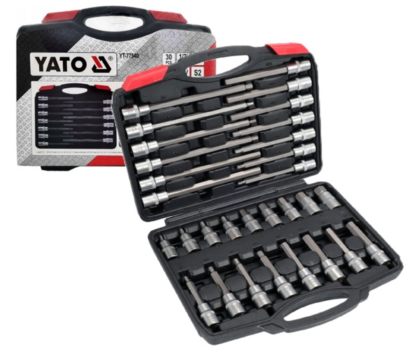 ZESTAW KLUCZY TRZPIENIOWYCH HEX 1/2