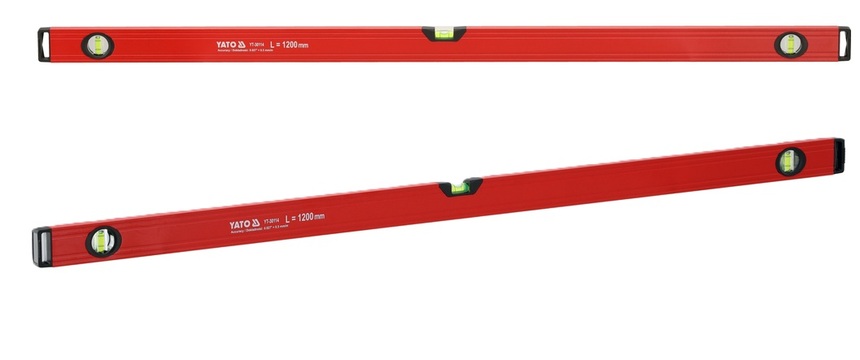 POZIOMNICA ALUMINIOWA 3 LIBELLE 1200mm 1,2m 120cm YATO YT-30114