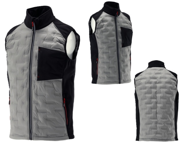 KAMIZELKA BEZRĘKAWNIK ROBOCZY OCIEPLANY ALASKA Z MEMBRANĄ BHP 320g/m² r. XXL 2XL YATO YT-79664