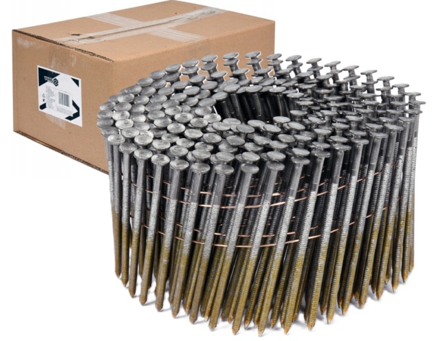 GWOŹDZIE BĘBNOWE DO GWOŹDZIARKI BĘBNOWEJ 80mm śr. 2,8mm 3600szt. VOREL 71996