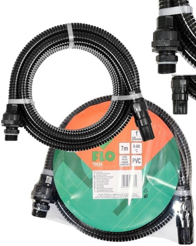 WĄŻ SSĄCY DO POMP 7M Z SITKIEM I ZAWOREM ZWROTNYM FLO 79824 