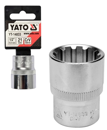 NASADKA SPLINE 1/2'' 21mm 38mm YATO YT-14833