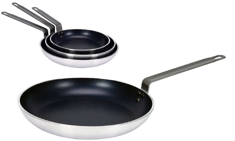 PATELNIA ALUMINIOWA UNIWERSALNA Z POWŁOKĄ TEFLONOWĄ PTFE 32cm YATO YG-00133