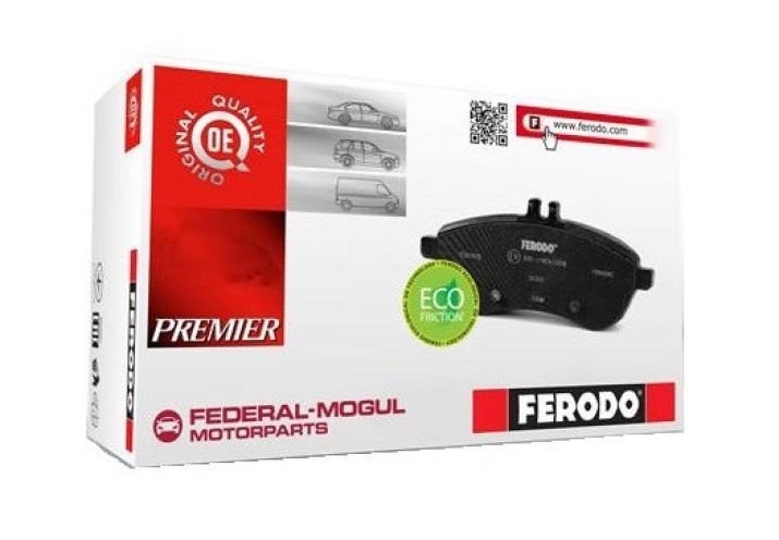 Klocki hamulcowe FERODO FDB1093 - MITSUBISHI CARISMA (DA_) CARISMA Sedan (DA_) COLT VI (Z3_A, Z2_A) SPACE STAR MPV (DG_A) COLT CZC kabriolet (RG) SMART FORFOUR (454) VOLVO S40 I (644) V40 Kombi (645) - OŚ PRZEDNIA