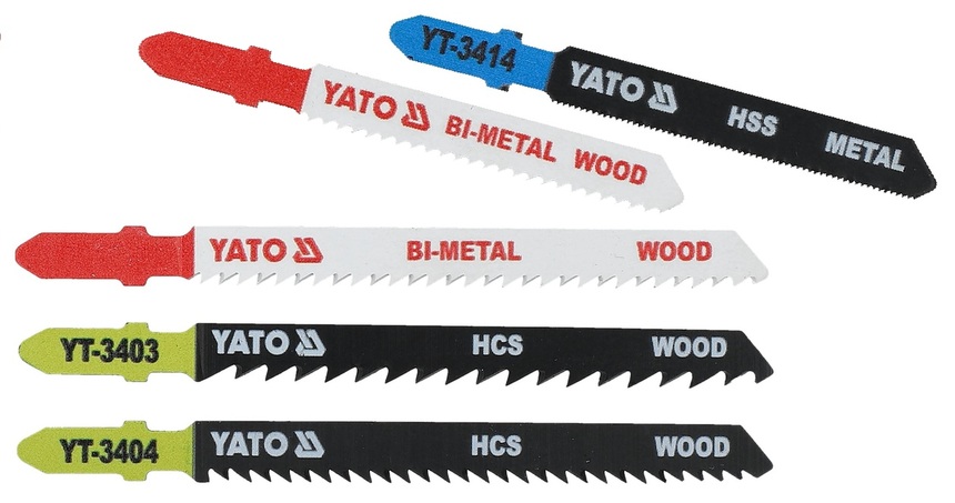 BRZESZCZOTY DO WYRZYNARKI TYP T MIX DO DREWNA I METALU 100,75 MM 5 SZT YATO YT-3445