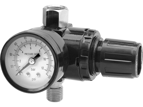 ZAWÓR REDUKCYJNY Z MANOMETREM SZYBKOZŁĄCZEM RP182R 40MM VOREL 81562