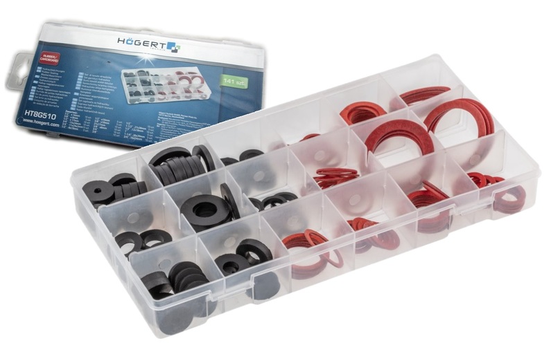 ZESTAW USZCZELEK HYDRAULICZNYCH 141 SZT. HOGERT HT8G510