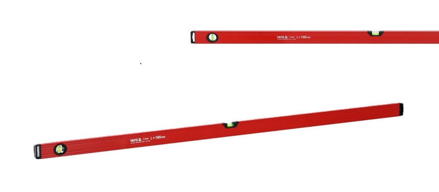 POZIOMNICA ALUMINIOWA 2 LIBELLE 1500mm 1,5m 150cm YATO YT-30105