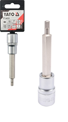 KLUCZ NASADOWY TRZPIENIOWY SPLINE 1/2