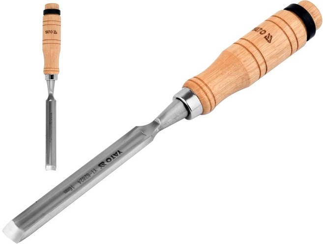 DŁUTO STOLARSKIE PÓŁOKRĄGŁE DO DREWNA 16mm YATO YT-62824