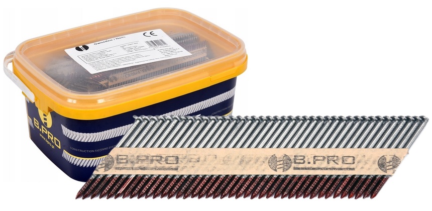 GWOŹDZIE TAŚMOWE DO GWOŹDZIARKI YT-09240 50mm śr. 2,8mm 3000szt. VOREL 72010