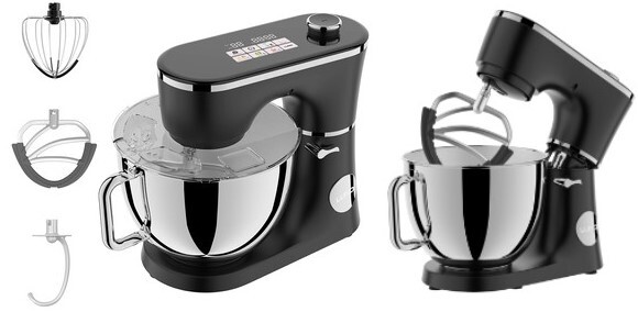 MIKSER ROBOT MALAKSER PLANETARNY 2000W 6L WYŚWIETLACZ LED LUND 67815 