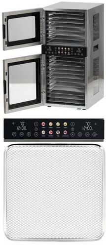 SUSZARKA SPOŻYWCZA 1500W 20 TAC DO GRZYBÓW OWOCÓW WARZYW 35-75°C YATO YG-16001