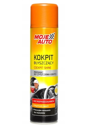 PREPARAT DO KOKPITU MOJE AUTO 19-563 BŁYSK CYTRYNA 500ml 