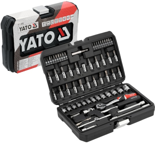 ZESTAW NARZĘDZIOWY KLUCZE NASADOWE 1/4