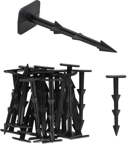 SZPILKI, KOTWY 150MM 25SZT DO MOCOWANIA WŁÓKNIN I OBRZEŻY OGRODOWYCH FLO 88716 