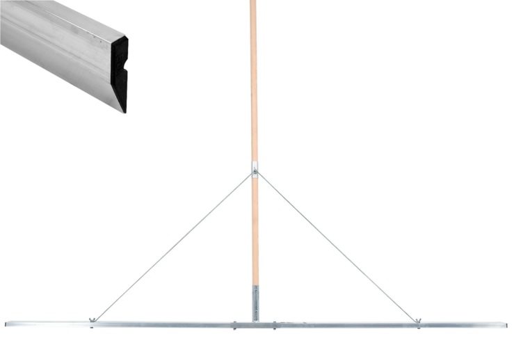 ZGARNIACZ LISTWOWY BRUKARSKI DO PODSYPKI LISTWA ŁATA 150cm VOREL 35031