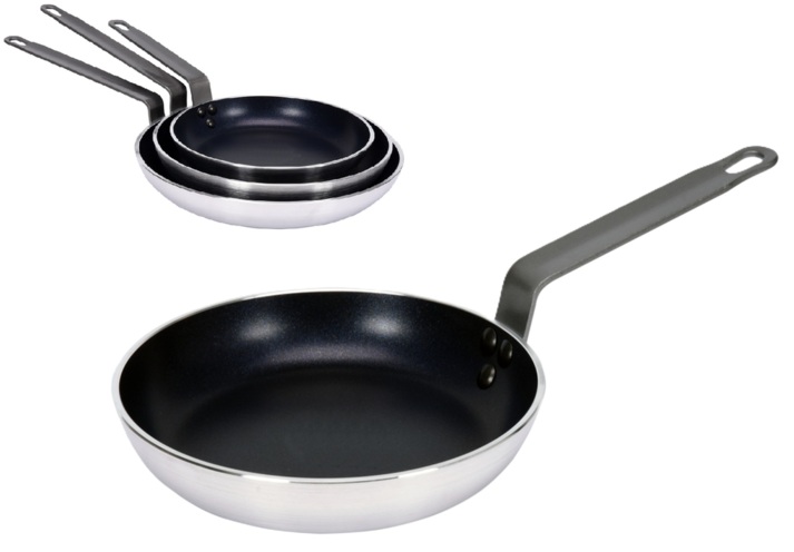 PATELNIA ALUMINIOWA UNIWERSALNA Z POWŁOKĄ TEFLONOWĄ PTFE 24cm YATO YG-00131
