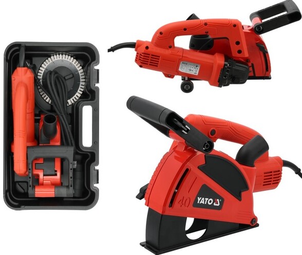 BRUZDOWNICA ŻŁOBIARKA 1800W 150MM W KPL. TARCZE 150MM 2SZT YATO YT-82016 
