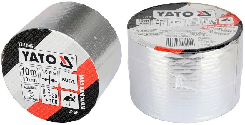 TAŚMA BUTYLOWA USZCZELNIAJĄCA NAPRAWCZA 150MM X 5M YATO YT-72542