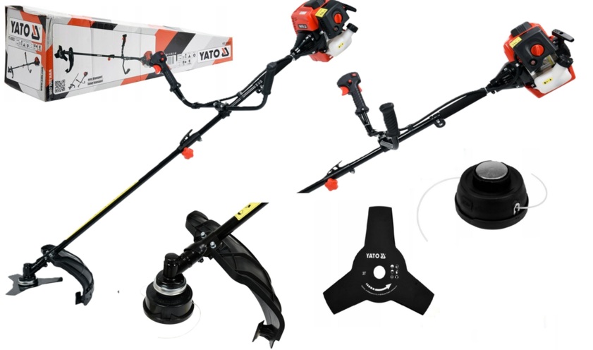 KOSA SPALINOWA SKŁADANA ZYŁKA TARCZA 42.7 cm³ 1,7KM YATO YT-85003