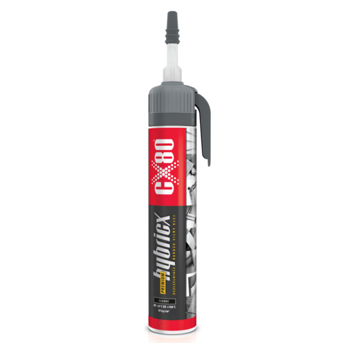 KLEJ USZCZELNIACZ HYBRYDOWY POLIMEROWY DO METALU HYBRICX CZARNY 210g CX80 279 60279