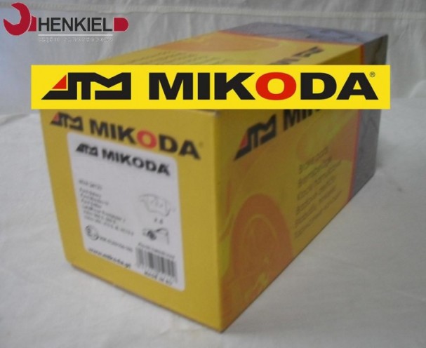 Klocki hamulcowe MIKODA 70257 - AUDI VW SKODA SEAT - OŚ PRZEDNIA