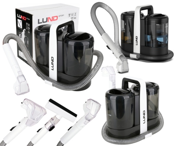 ODKURZACZ PIORĄCY DO DYWANÓW TAPICERKI Z FUNKCJĄ MYJKI DO OKIEN 600W LUND 67081