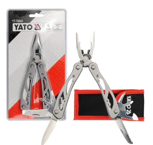 NARZĘDZIE WIELOFUNKCYJNE MULTITOOL + ETUI YATO YT-76043