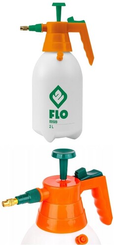 SPRYSKIWACZ CIŚNIENIOWY RĘCZNY DO OPRYSKIWANIA ROŚLIN Z DEKOMPRESATOREM 2L FLO 89509 