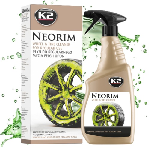 K2 NEORIM 700ml PŁYN DO REGULARNEGO MYCIA FELG I OPON G177