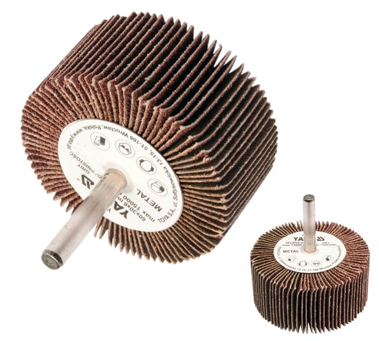 ŚCIERNICA LISTKOWA TRZPIENIOWA P150 60x30x6mm YATO YT-83366