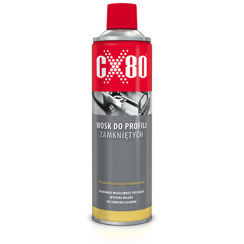 ŚRODEK WOSK DO PROFILI ZAMKNIĘTYCH PROGÓW ANTYKOROZYJNY SPRAY 500ml CX-80 60864