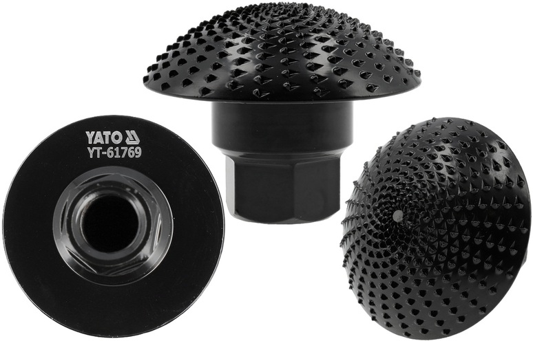 TARNIK PÓŁKULSTY DO DREWNA 50MM, M14 YT-61769