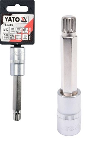 KLUCZ NASADOWY TRZPIENIOWY SPLINE 1/2