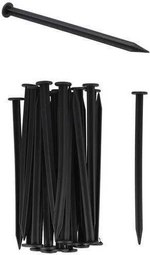 SZPILKI, KOTWY 250MM 25SZT DO MOCOWANIA OBRZEŻY I WŁÓKNIN OGRODOWYCH FLO 88714 