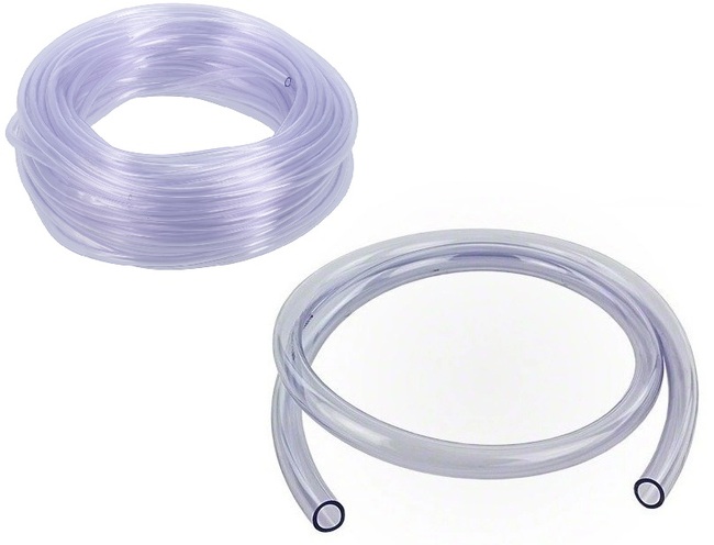 WĄŻ TECHNICZNY JEDNOWARSTWOWY NIEZBROJONY PRZEZROCZYSTY PVC 10mm 1m VOREL 81438-1