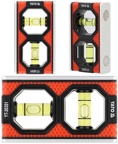 POZIOMNICA MINI KIESZONKOWA MAGNETYCZNA YATO YT-30351