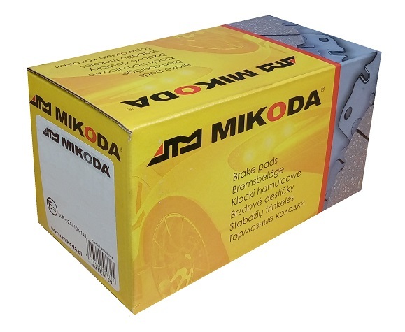 Klocki hamulcowe MIKODA 70938 -  CITROEN C4 AIRCROSS C-CROSSER ENTERPRISE DODGE AVENGER CALIBER JEEP PATRIOT COMPASS LANCIA FLAVIA Kabriolet MITSUBISHI ASX ENDEAVOR GRANDIS LANCER VIII Sedan LANCER VIII Sportback OUTLANDER II III PAJERO I II III IV PEUGEOT 4007 4008 - OŚ TYLNA