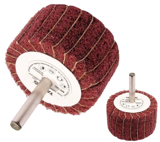 ŚCIERNICA LISTKOWA TRZPIENIOWA P100 50x30x6mm YATO YT-83391