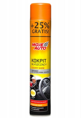 PREPARAT DO KOKPITU MOJE AUTO 19-010 BŁYSK CYTRYNA 750ml 