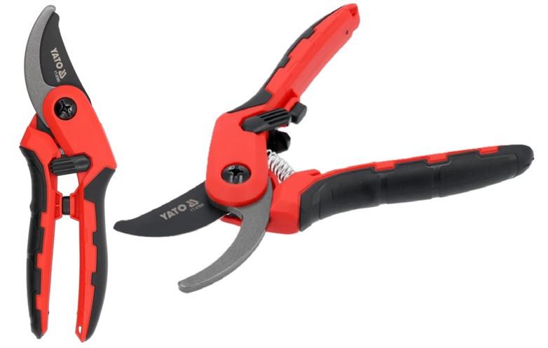 SEKATOR NOŻYCOWY ALUMINIOWY Z BLOKADĄ OTWARCIA 205mm YATO YT-87890