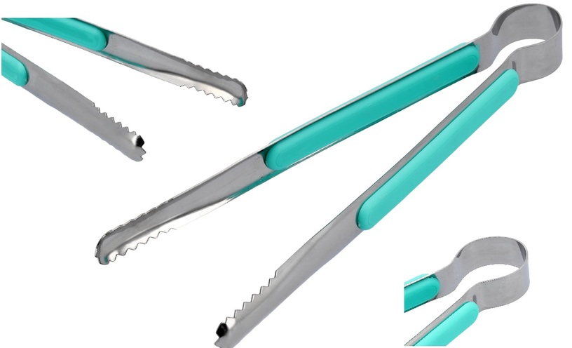 SZCZYPCE DO FRYTKOWNIC BEZTŁUSZCZOWYCH, TURKUSOWE LUND 67589